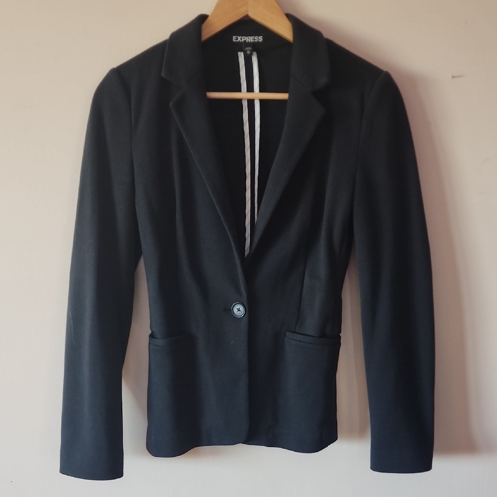 Express Women's Black Blazer